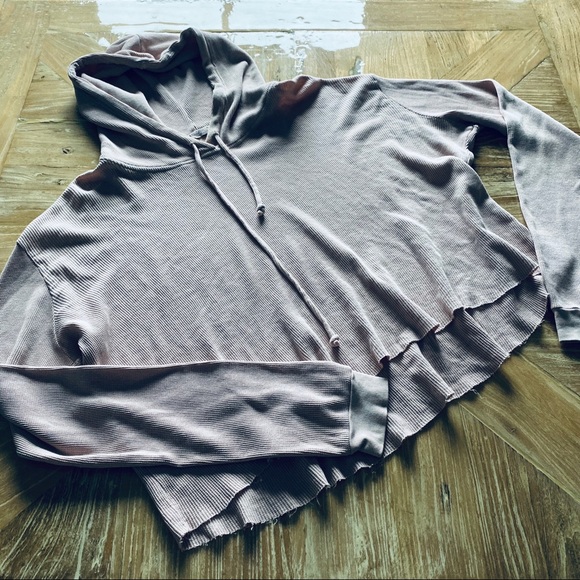 Thermal Cropped Hoodie - Picture 5 of 7